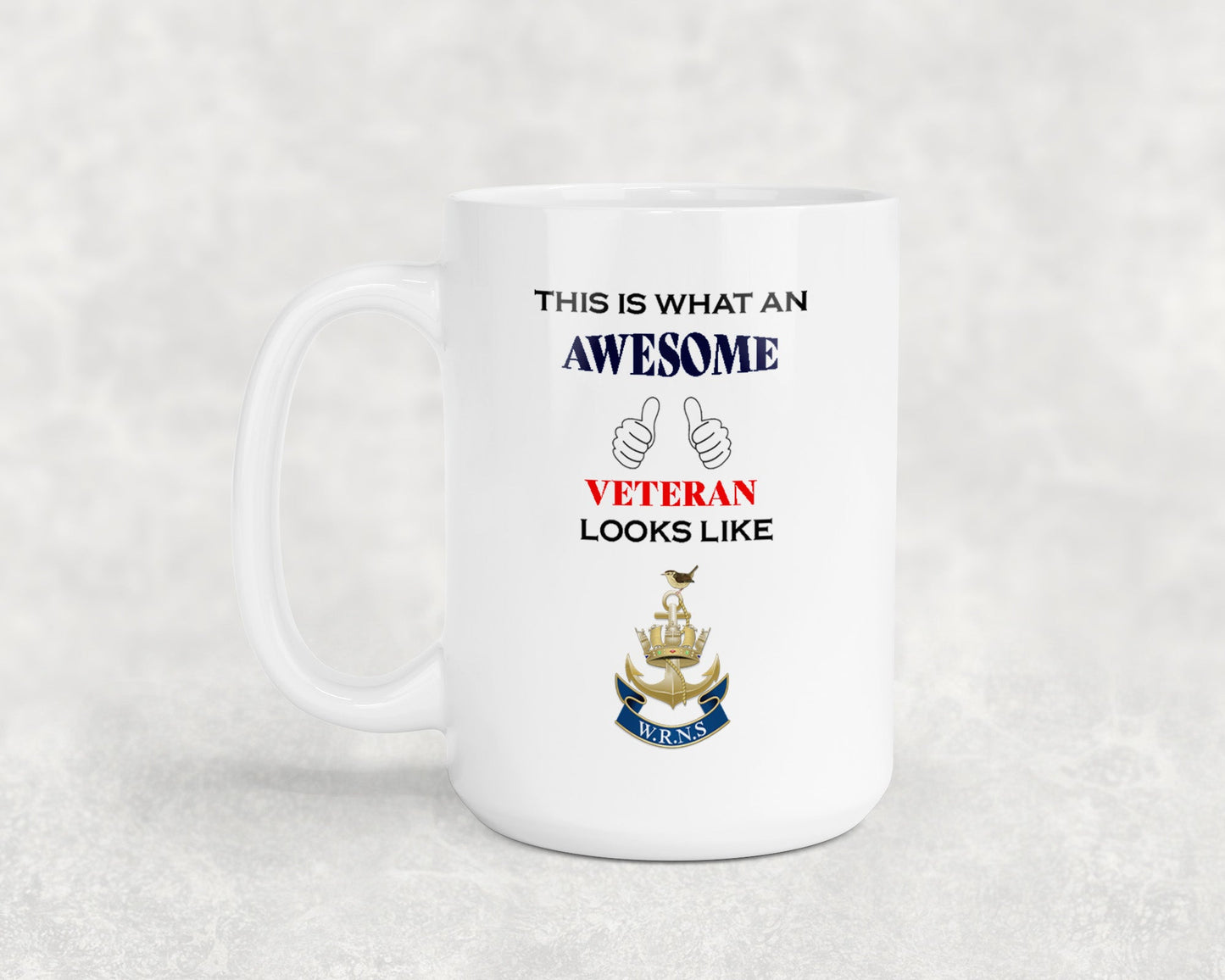WRNS - Veteran - 15oz Mug
