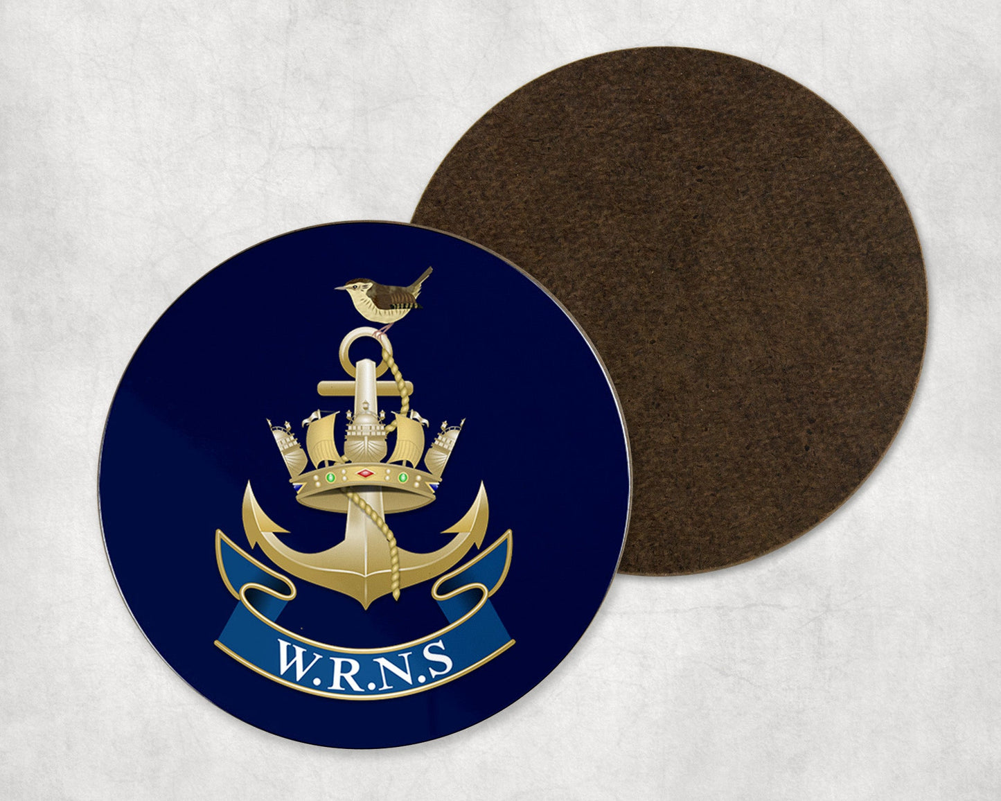 Women's Royal Naval Service - Round Coaster Set