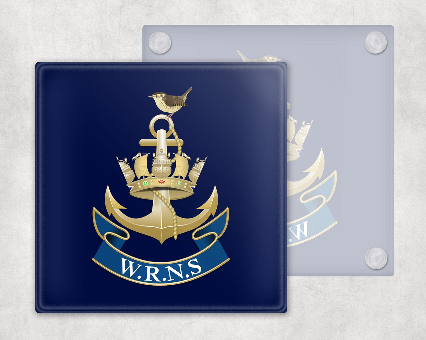 Women's Royal Naval Service - Glass Coaster