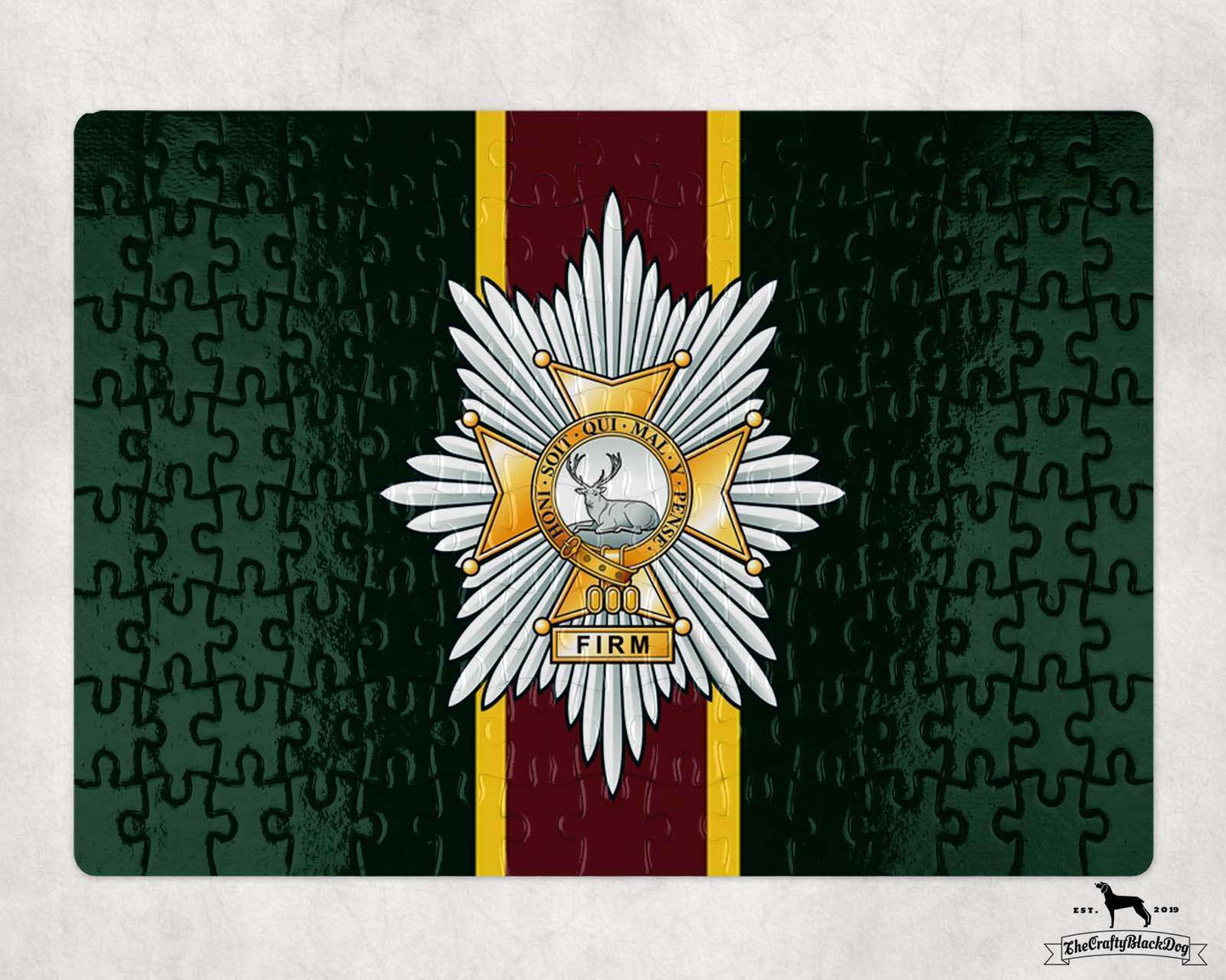 Worcestershire and Sherwood Foresters Regiment - Jigsaw Puzzle