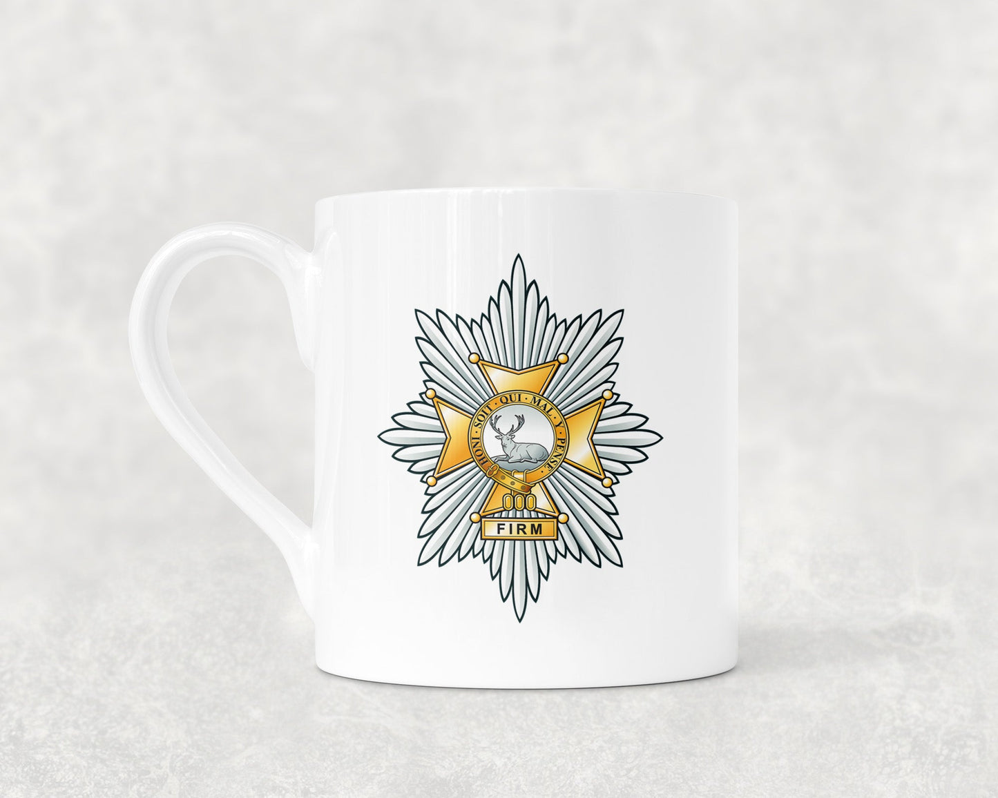 Worcestershire and Sherwood Foresters Regiment - Bone China Mug