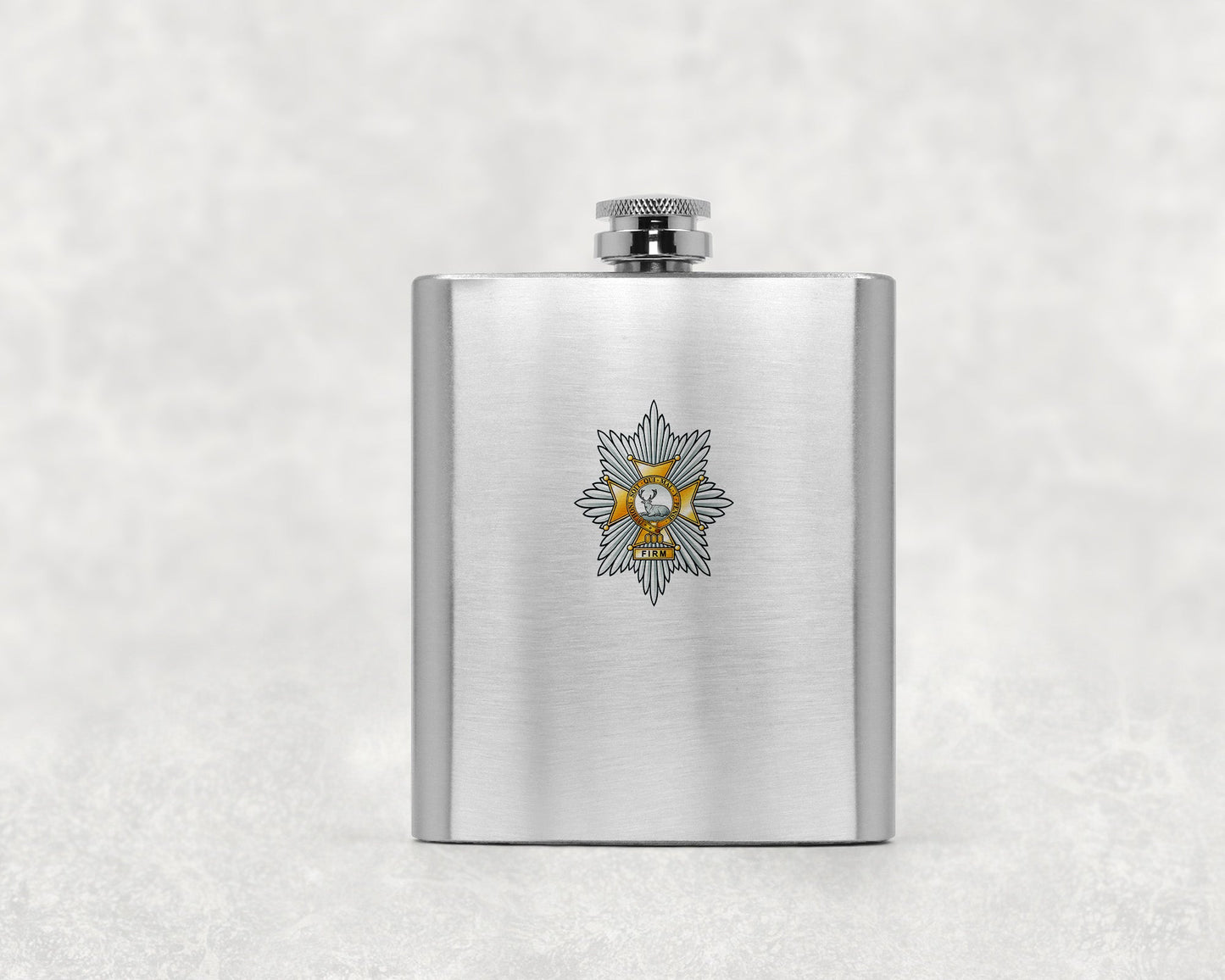 Worcestershire and Sherwood Foresters Regiment - Hip Flask