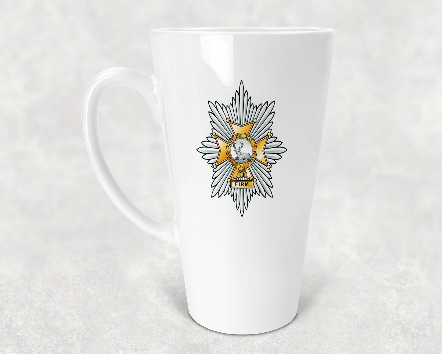 Worcestershire and Sherwood Foresters Regiment - Latte Mug 17oz