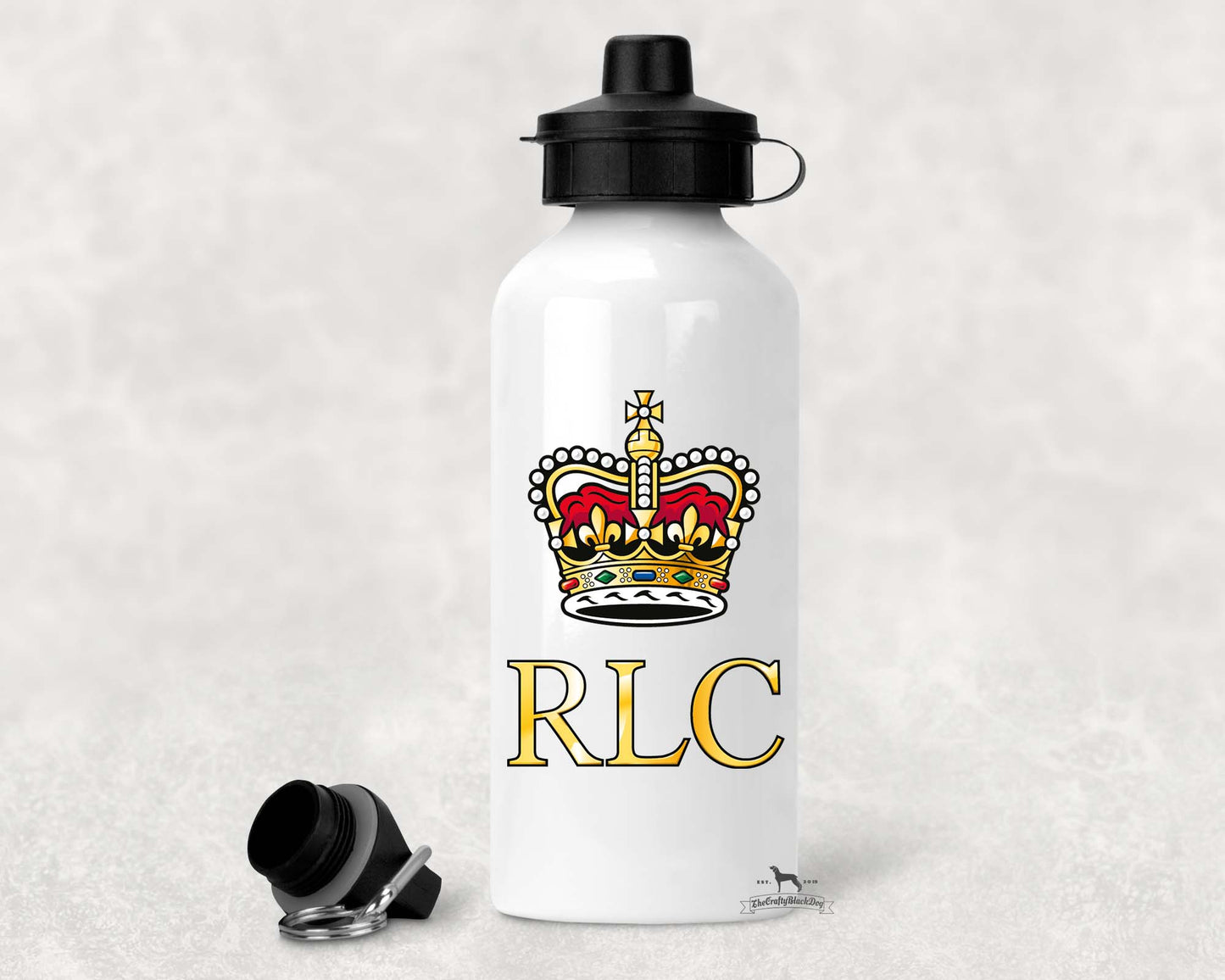 Royal Logistic Corps cypher - Aluminium Water Bottle
