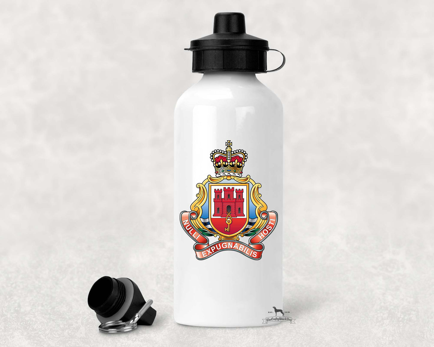 Royal Gibraltar Regiment - Aluminium Water Bottle