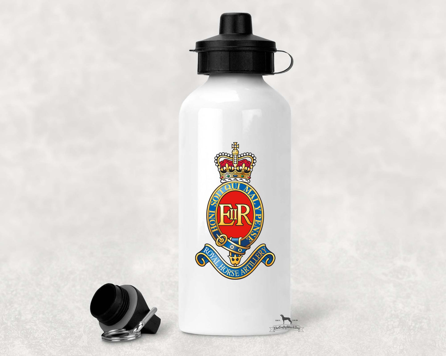 3 Royal Horse Artillery - Aluminium Water Bottle