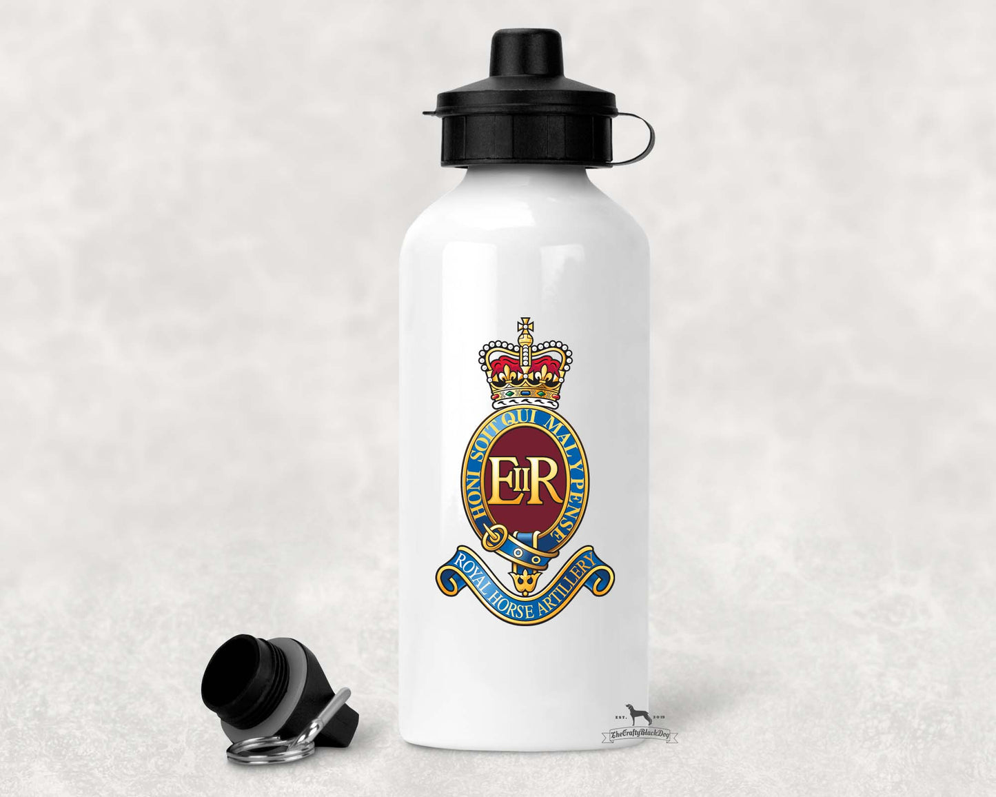 7 Para Royal Horse Artillery - Aluminium Water Bottle