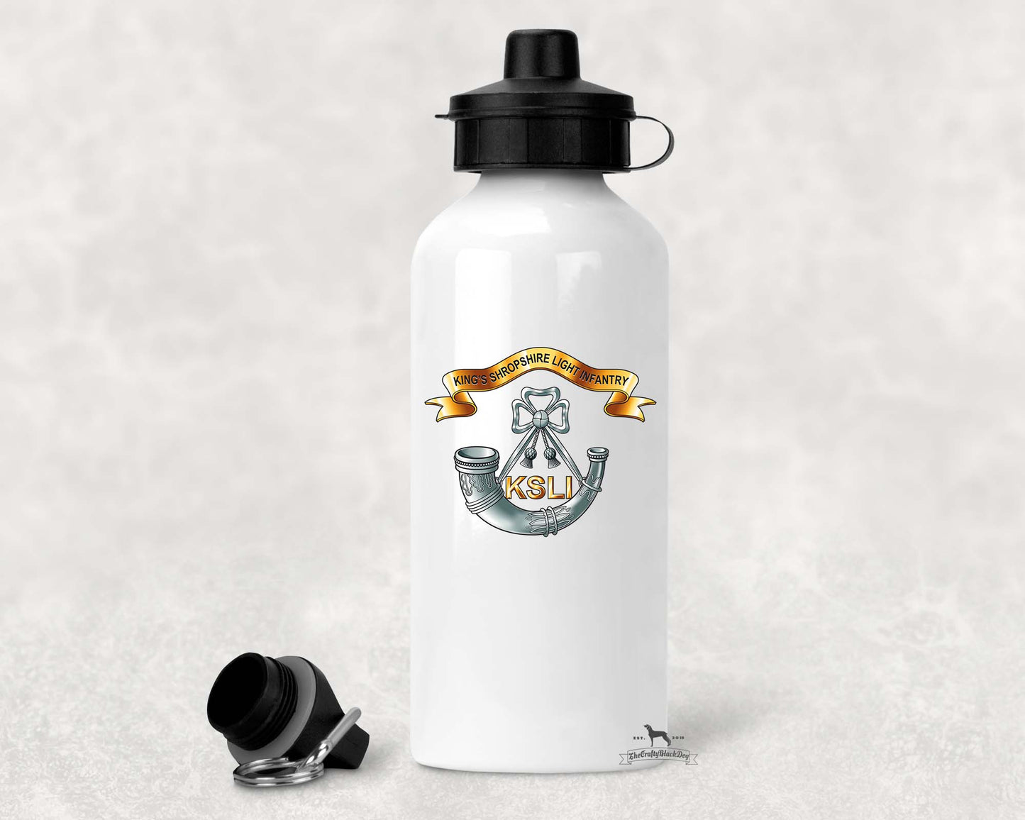 The King's Shropshire Light Infantry - Aluminium Water Bottle