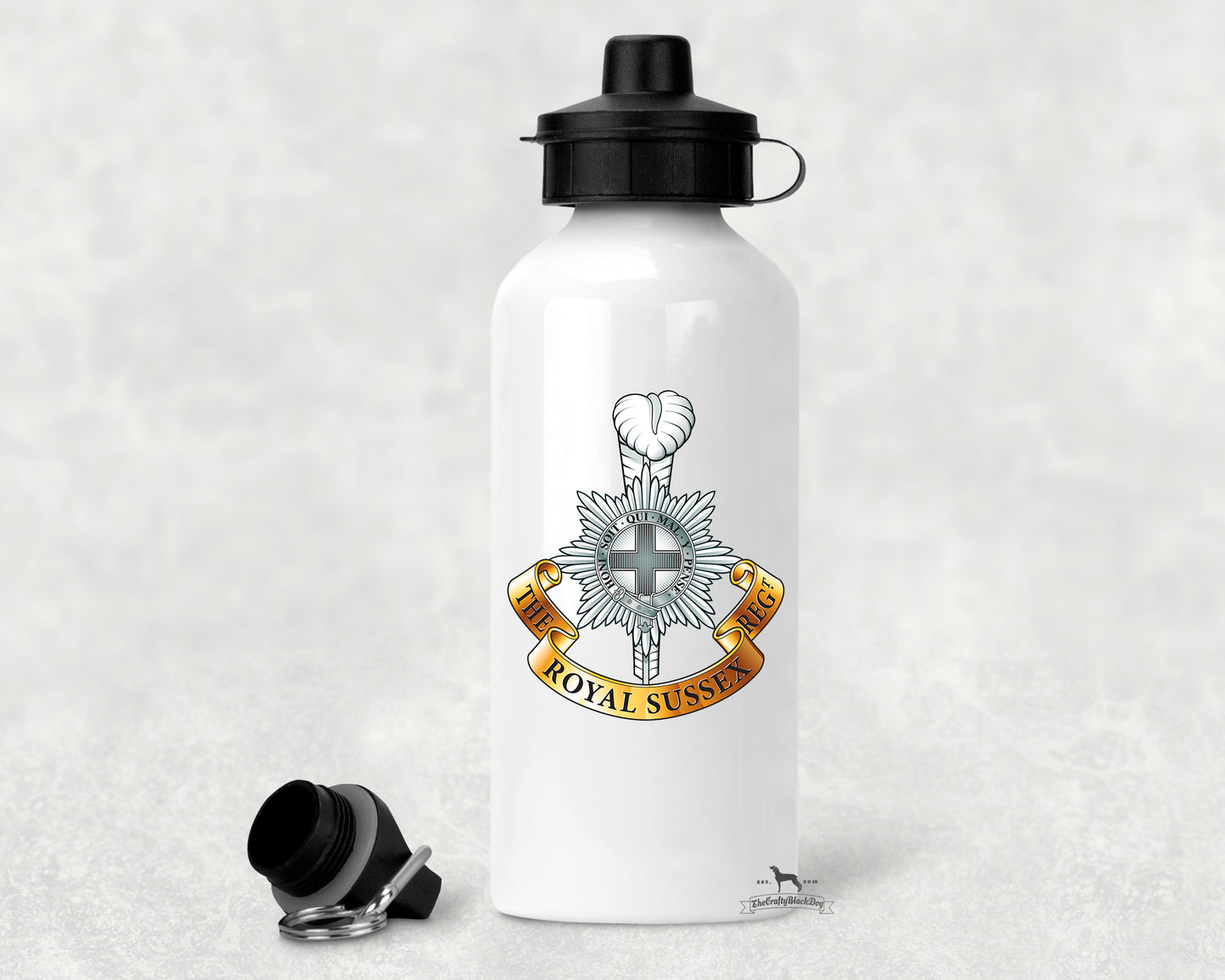Royal Sussex Regiment - Aluminium Water Bottle