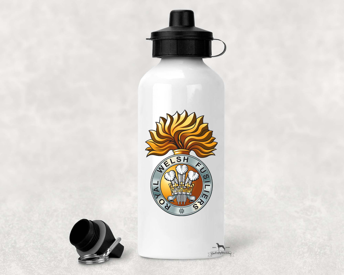 Royal Welsh Fusiliers - Aluminium Water Bottle