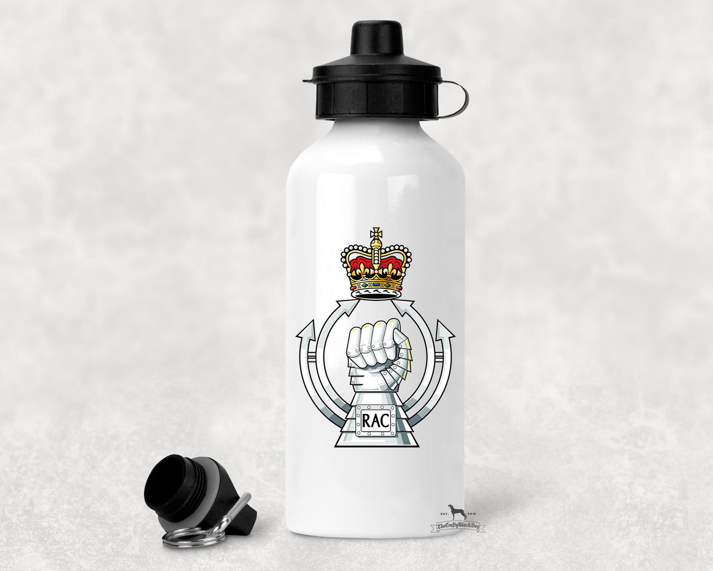 ROYAL ARMOURED CORPS - ALUMINIUM WATER BOTTLE