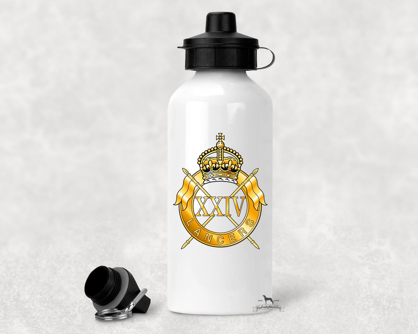 24th Lancers - ALUMINIUM WATER BOTTLE