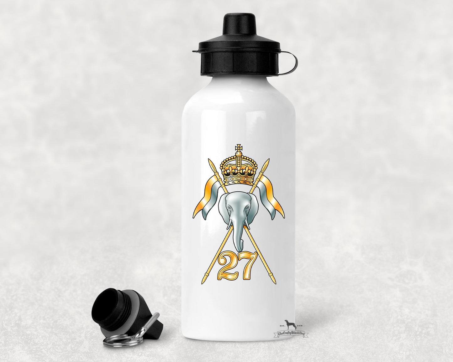 27th Lancers - ALUMINIUM WATER BOTTLE