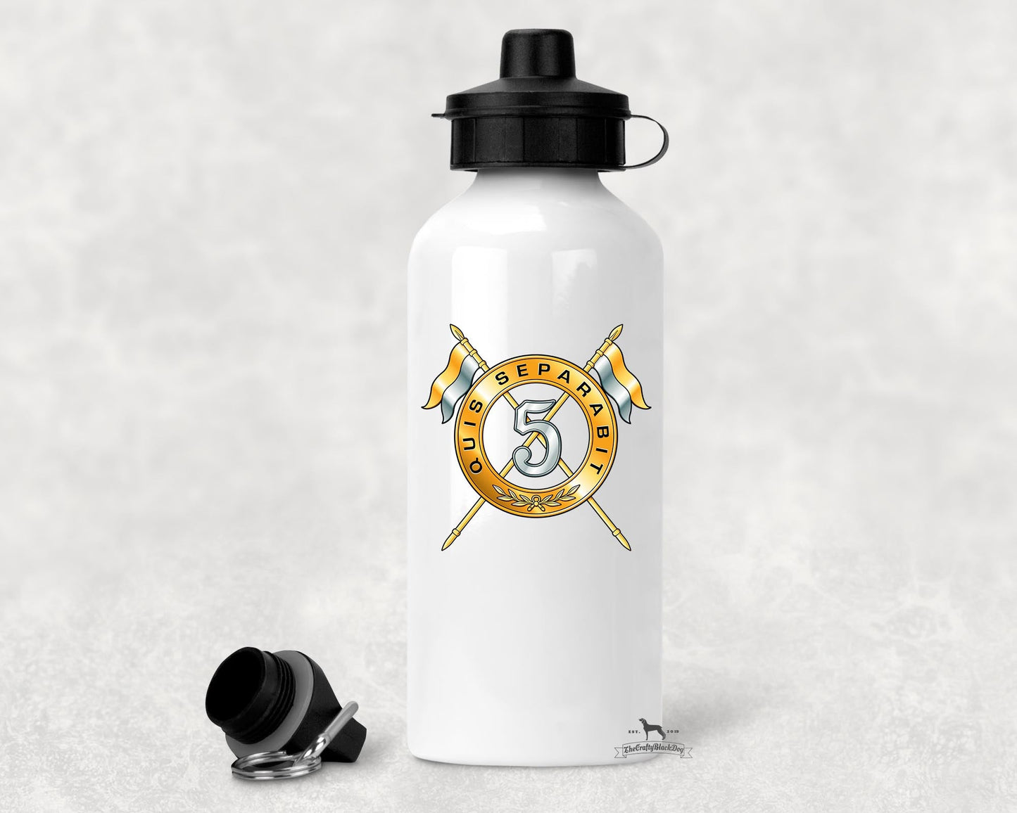 5th Royal Irish Lancers - Aluminium Water Bottle