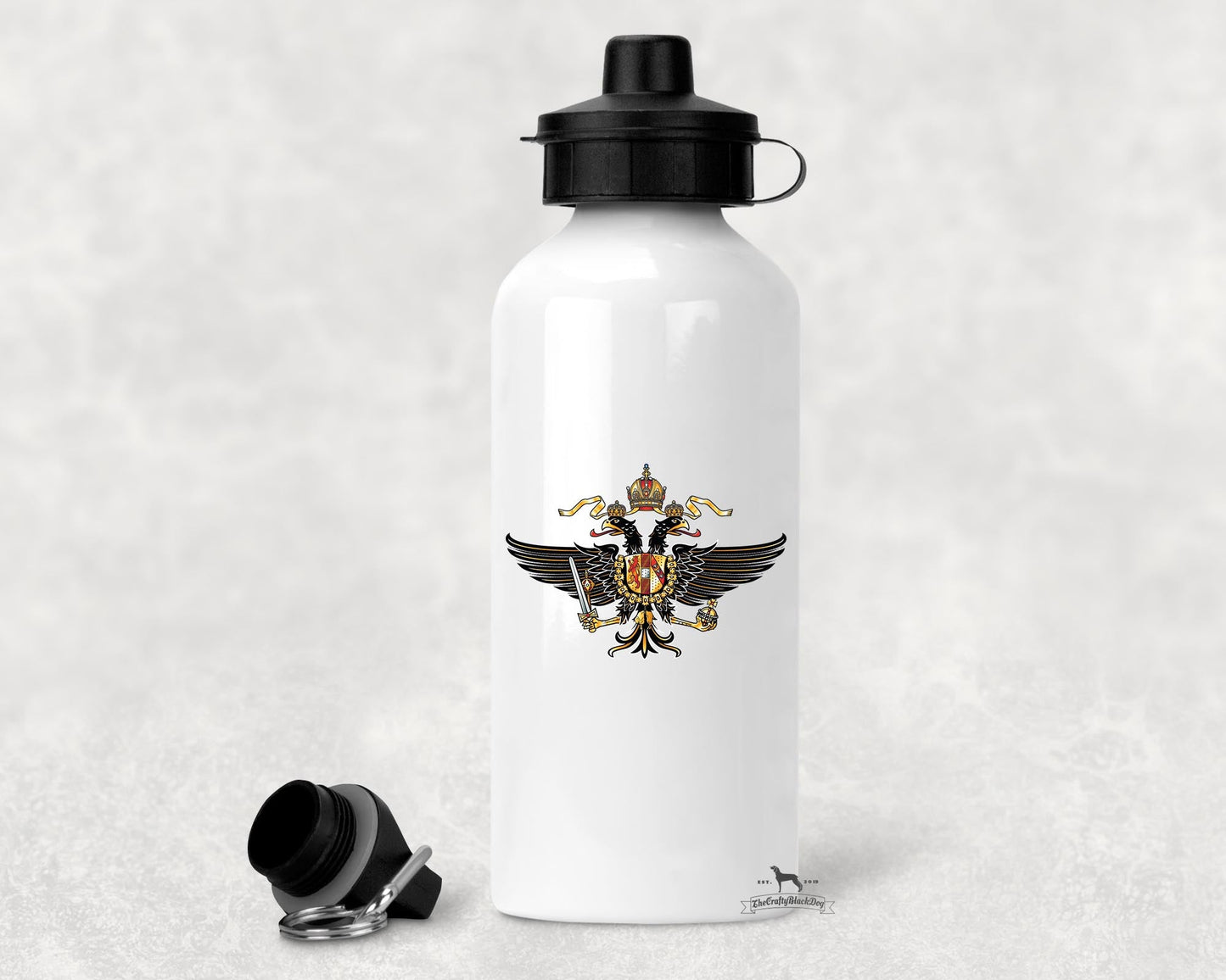 1st The Queen's Dragoon Guards - Aluminium Water Bottle