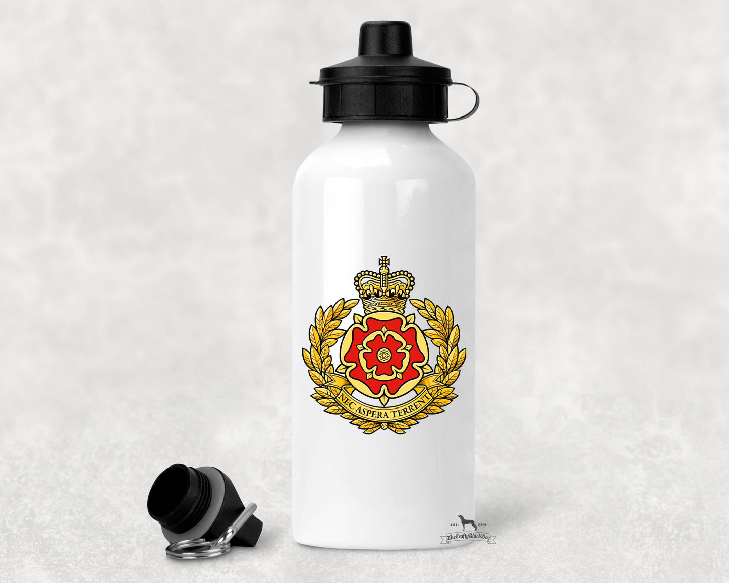 Duke of Lancaster Regiment - Aluminium Water Bottle