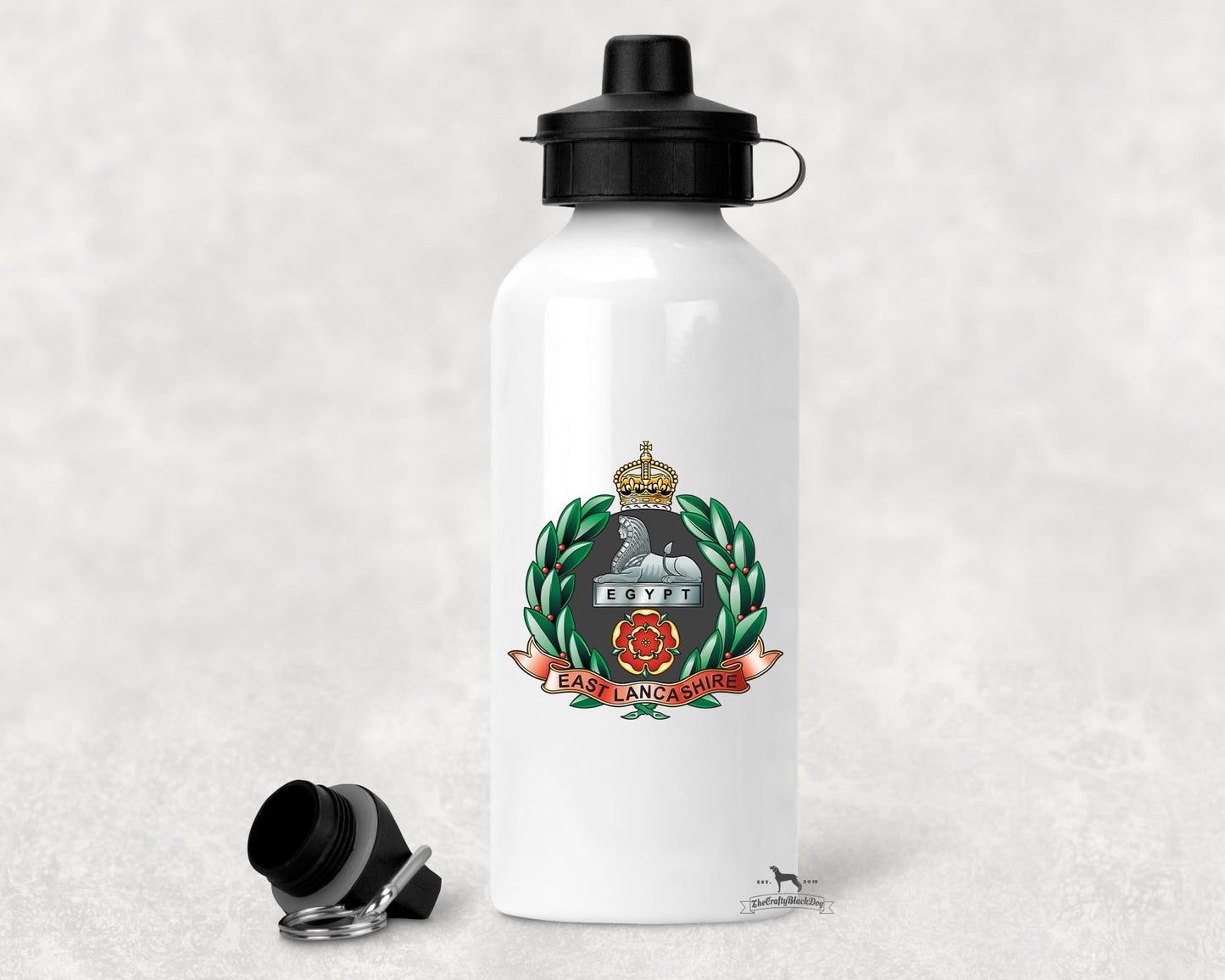 East Lancashire Regiment - Aluminium Water Bottle