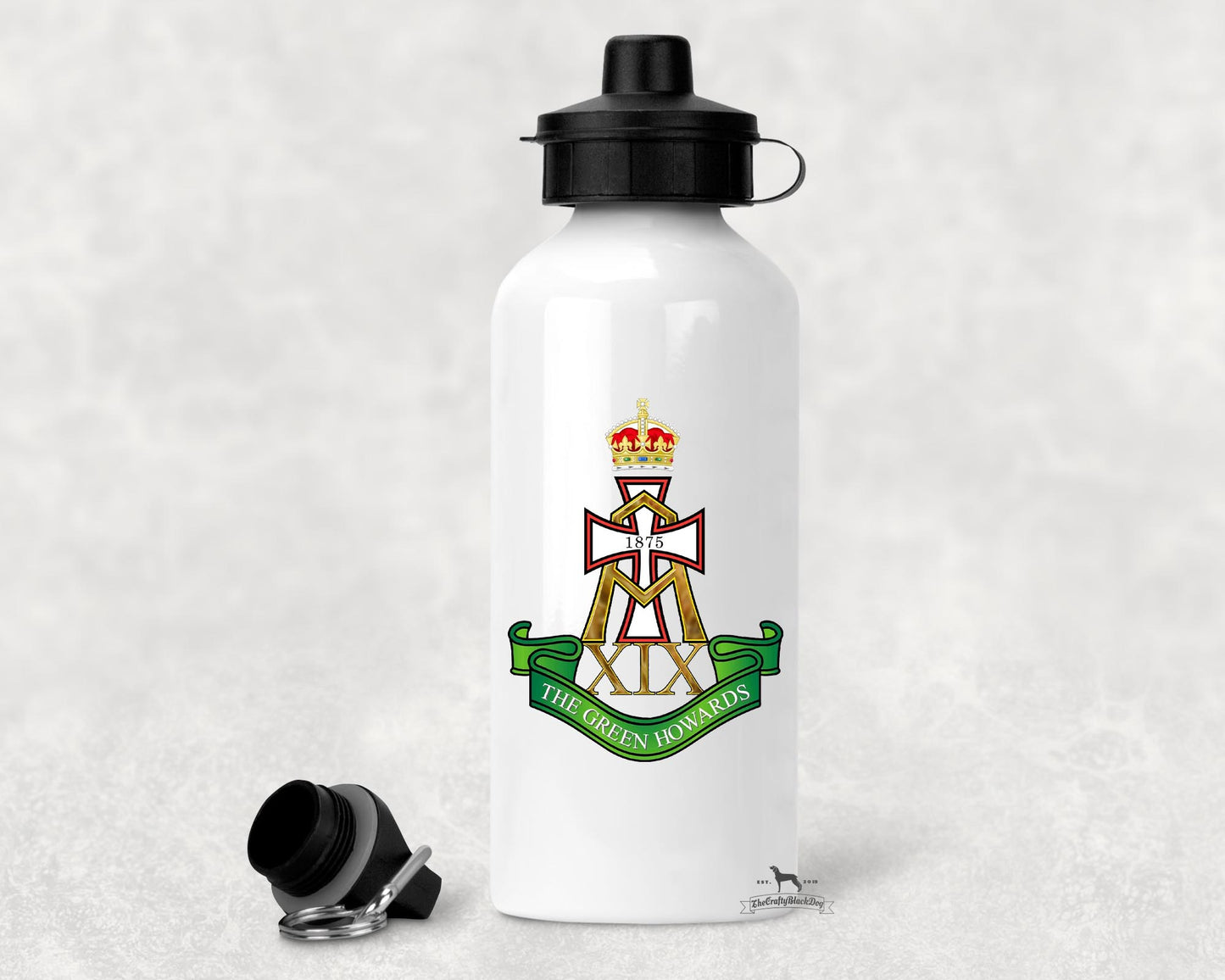 Green Howards - Aluminium Water Bottle