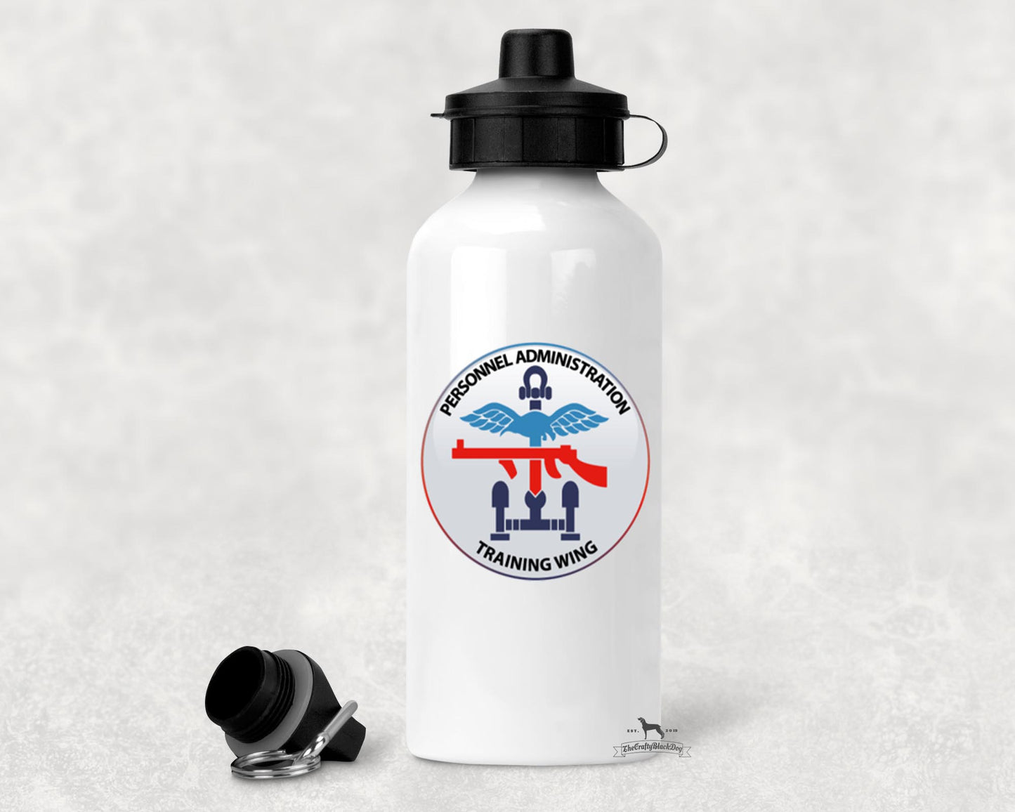 Personnel Administration Training Wing (PATW Worthy Down) - Aluminium Water Bottle