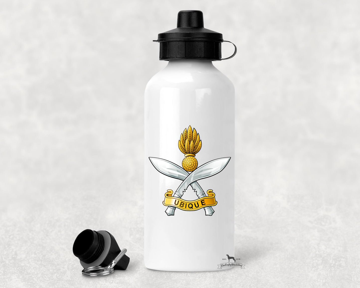 Queen's Gurkha Engineers - Aluminium Water Bottle