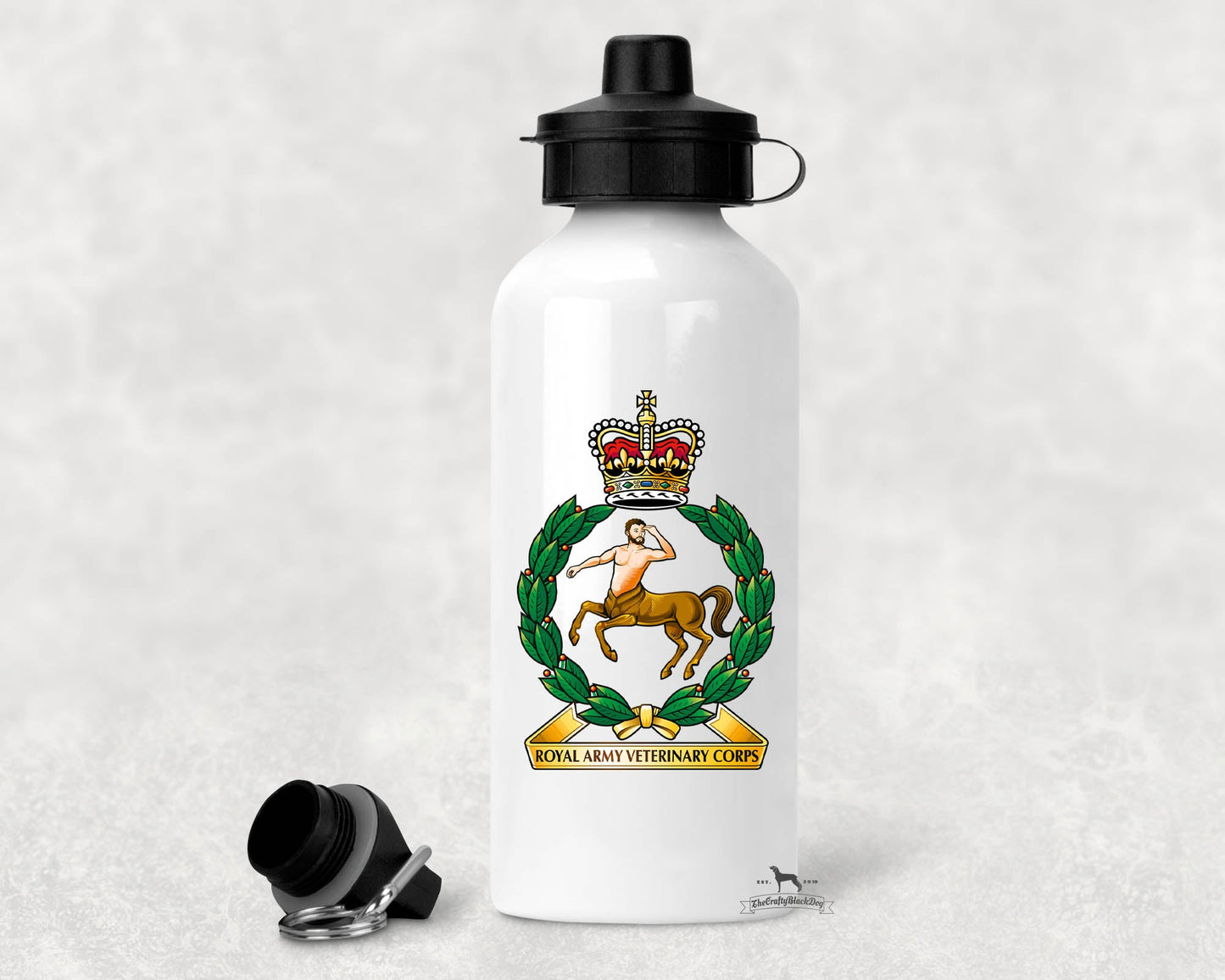 Royal Army Veterinary Corps - Aluminium Water Bottle