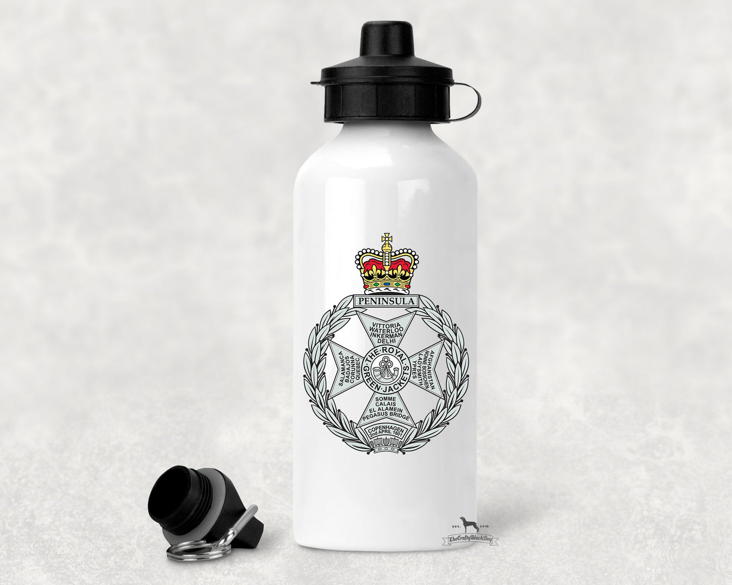 Royal Green Jackets - Aluminium Water Bottle