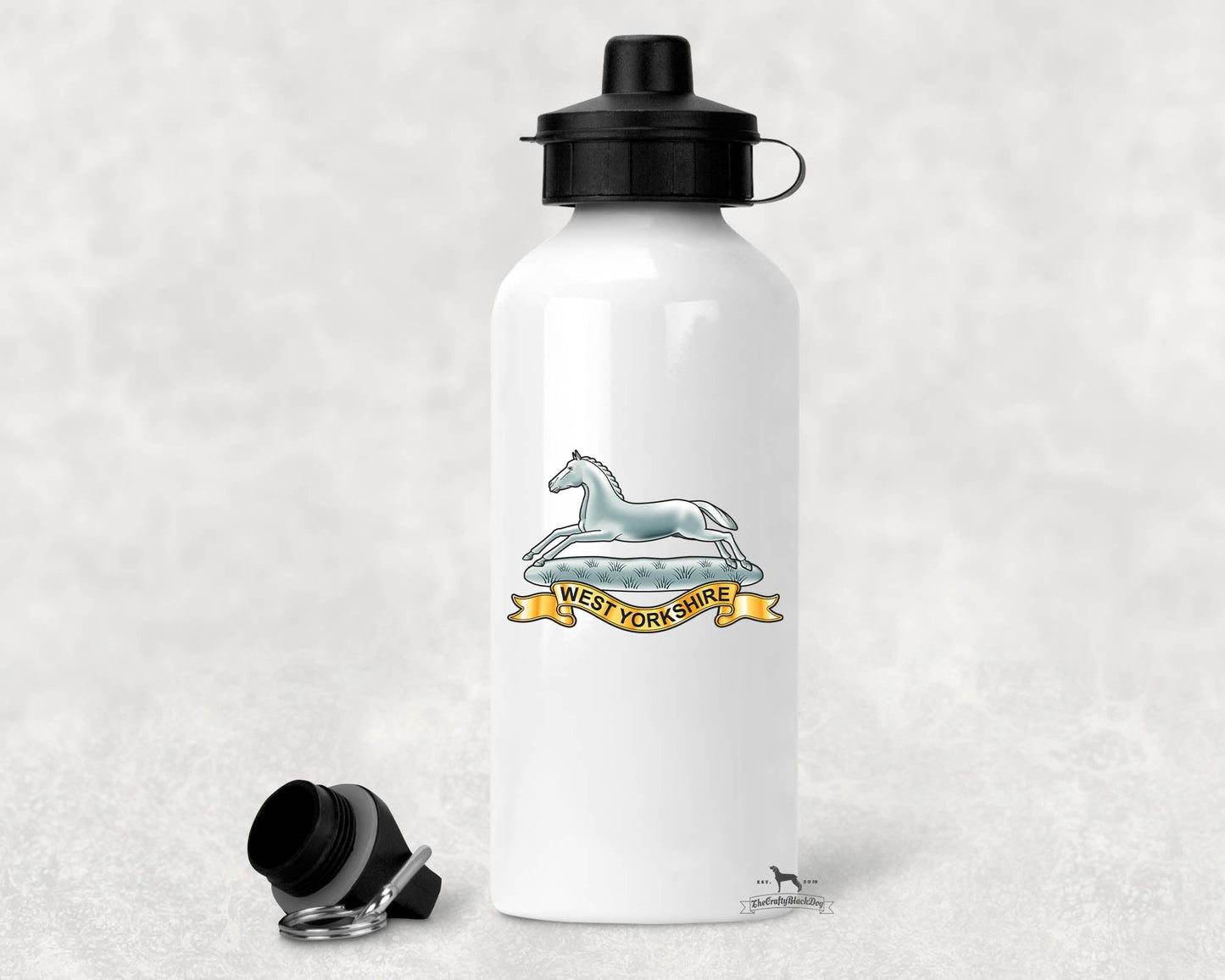 West Yorkshire Regiment - Aluminium Water Bottle