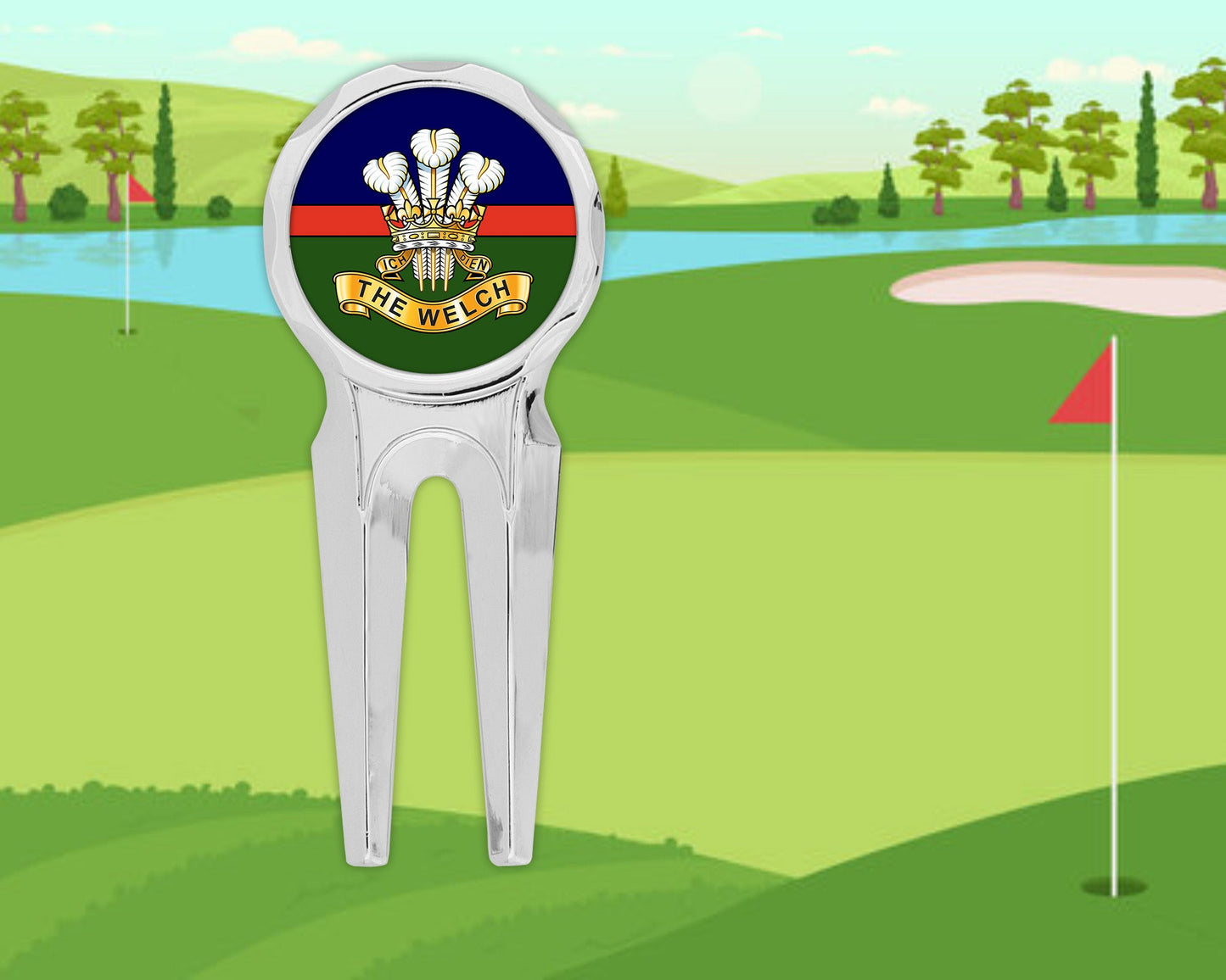 Welch Regiment - Golf Divot Repair Tool