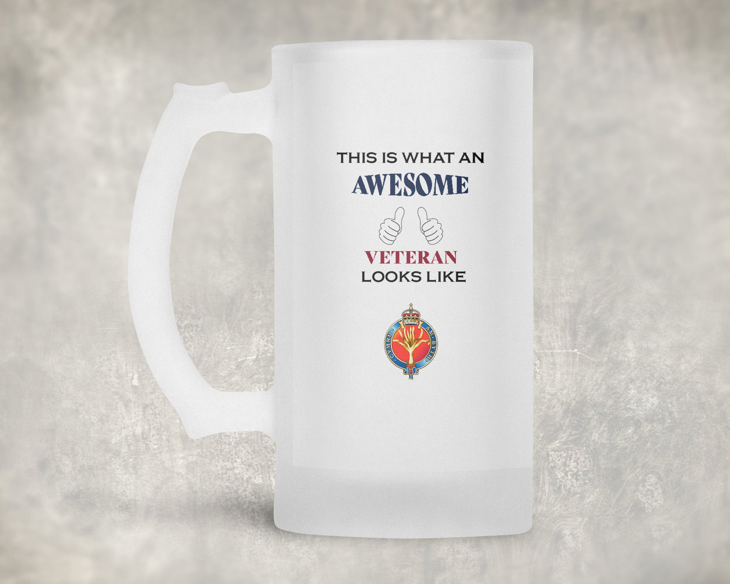 Welsh Guards Cypher KC - Veteran - Frosted Stein