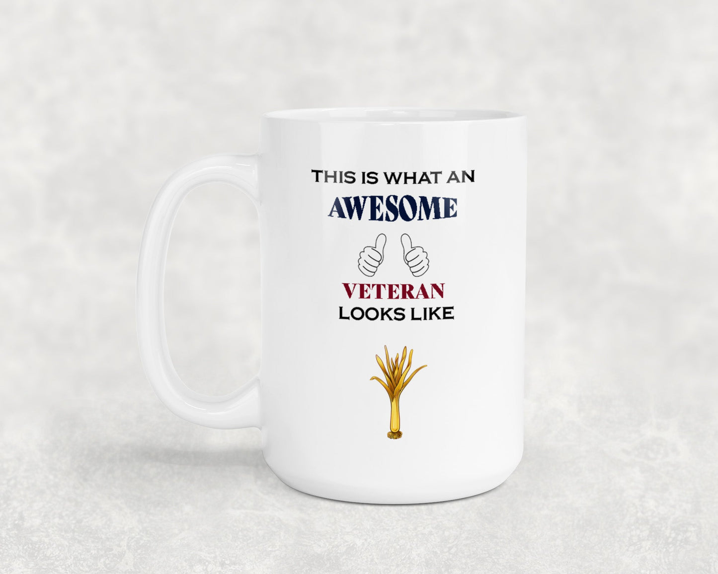 Welsh Guards Cap Badge - Veteran - 15oz Mug