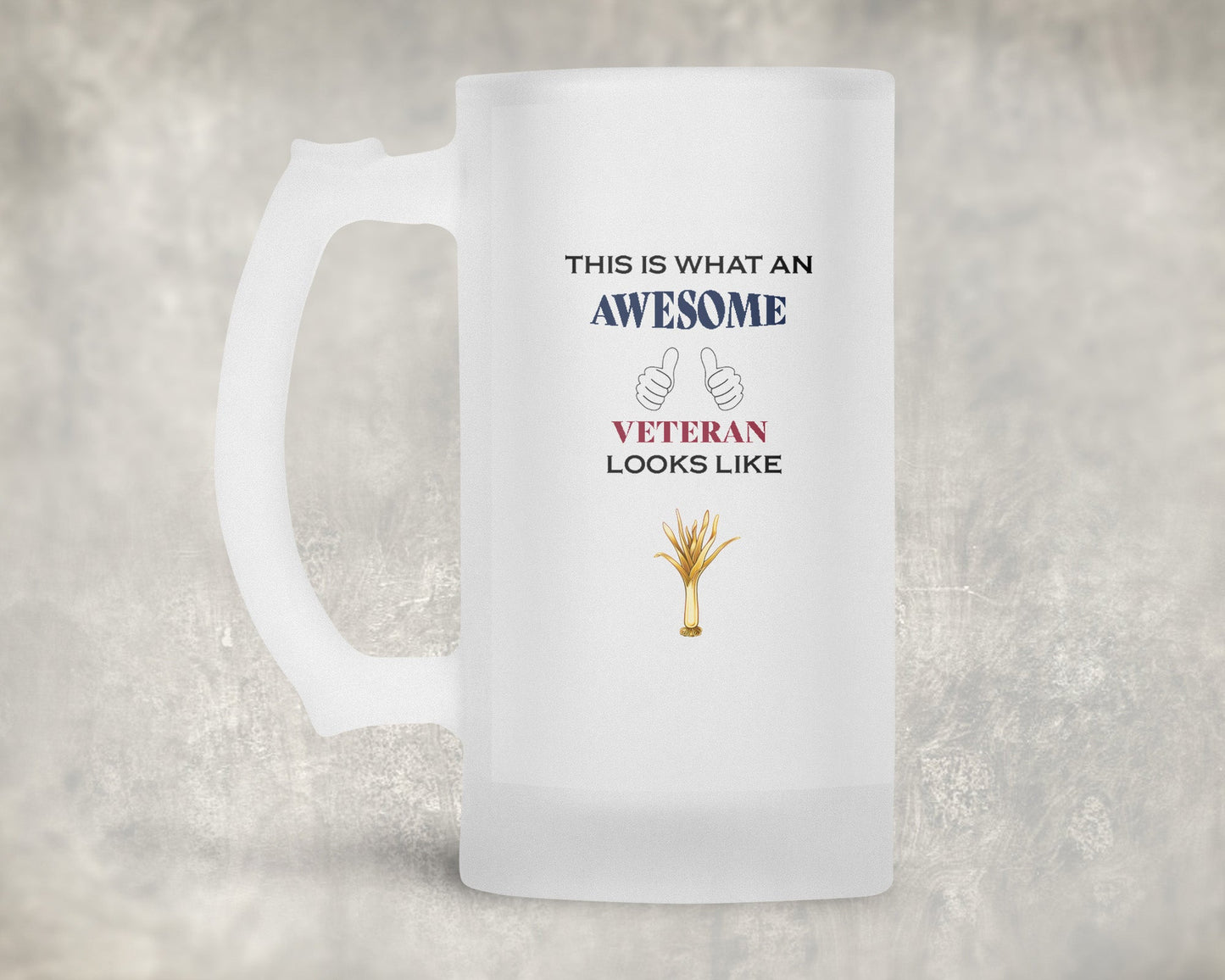 Welsh Guards Cap Badge - Veteran - Frosted Stein