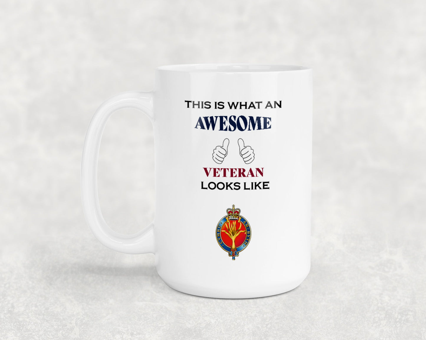 Welsh Guards Cypher - Veteran - 15oz Mug