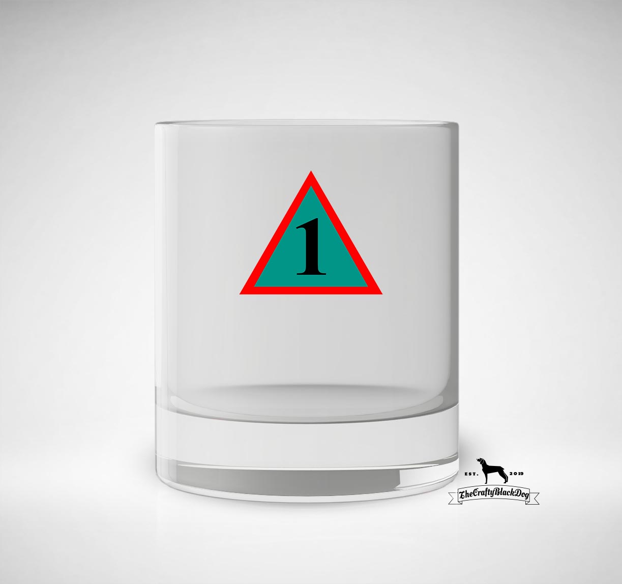 1st Armoured Infantry Brigade - Whiskey/Spirit Glass