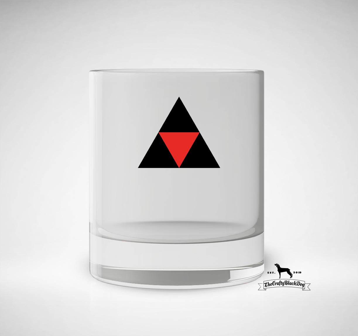 3rd (United Kingdom) Division - Whiskey/Spirit Glass