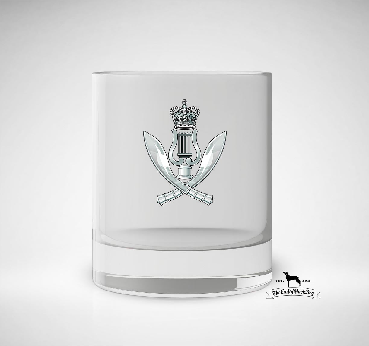 Band of the Brigade of Gurkhas - Whiskey/Spirit Glass