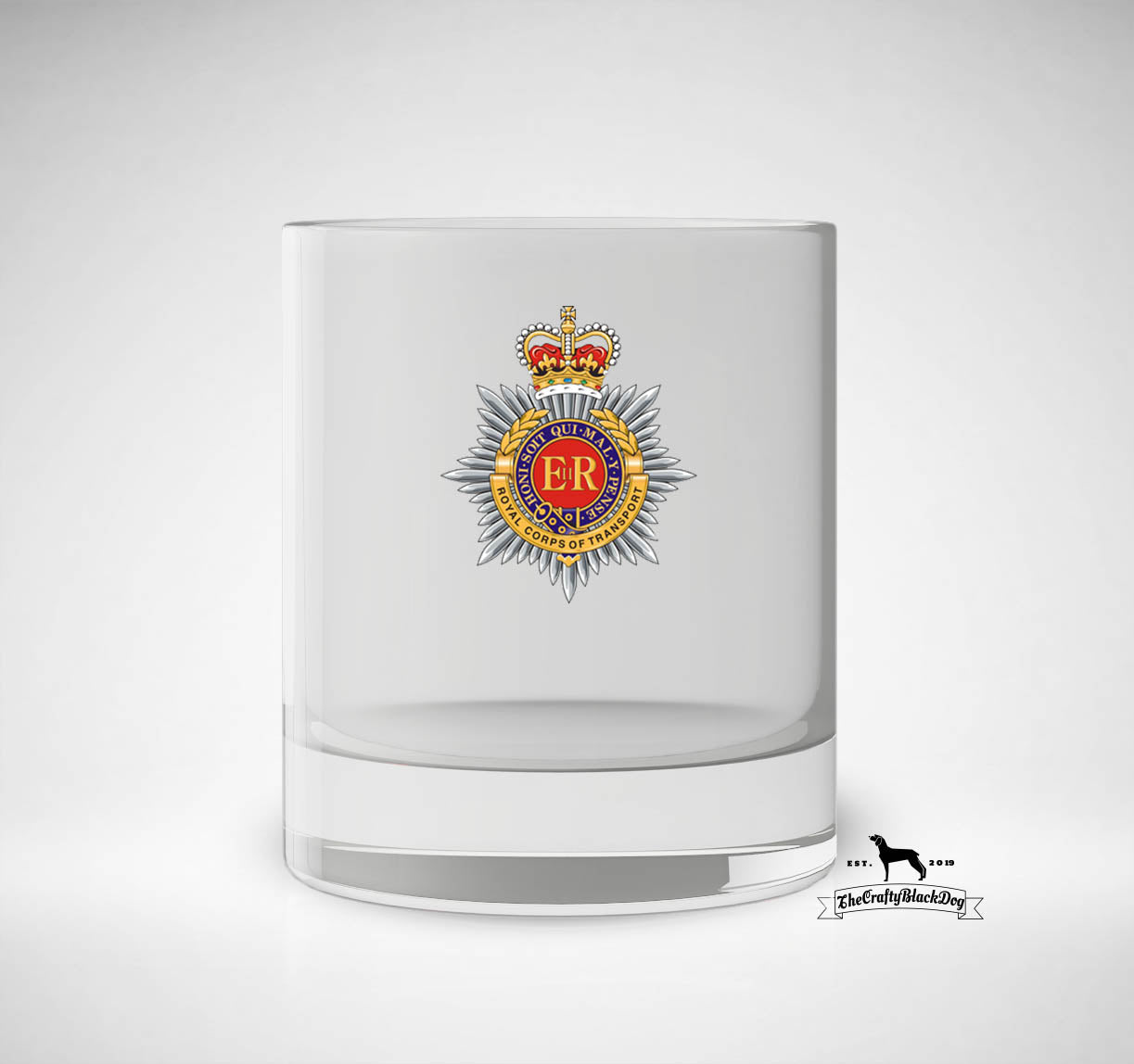 Royal Corps of Transport - Whiskey/Spirit Glass