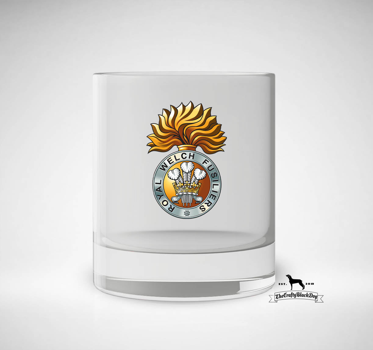 Royal Welch Fusiliers - Whiskey/Spirit Glass