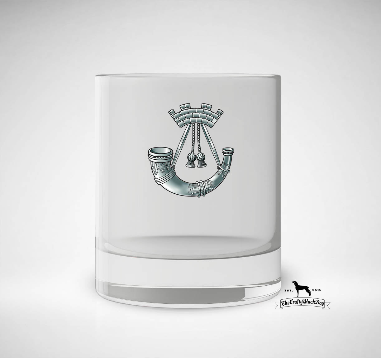 Somerset and Cornwall Light Infantry - Whiskey/Spirit Glass