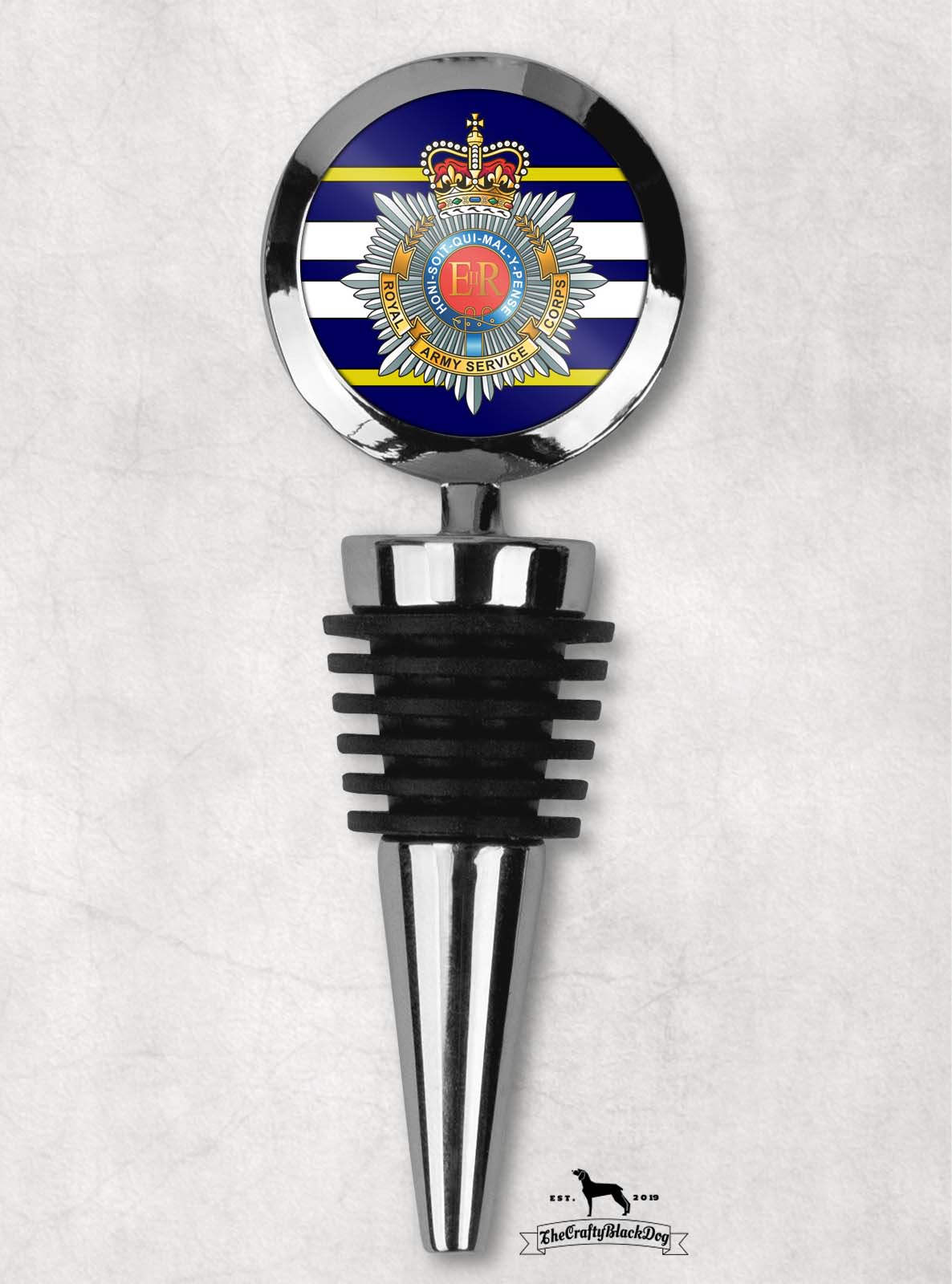 Royal Army Service Corps - Wine Bottle Stopper