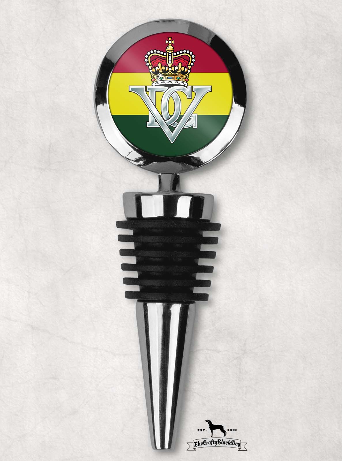 5th Royal Inniskilling Dragoon Guards - Wine Bottle Stopper