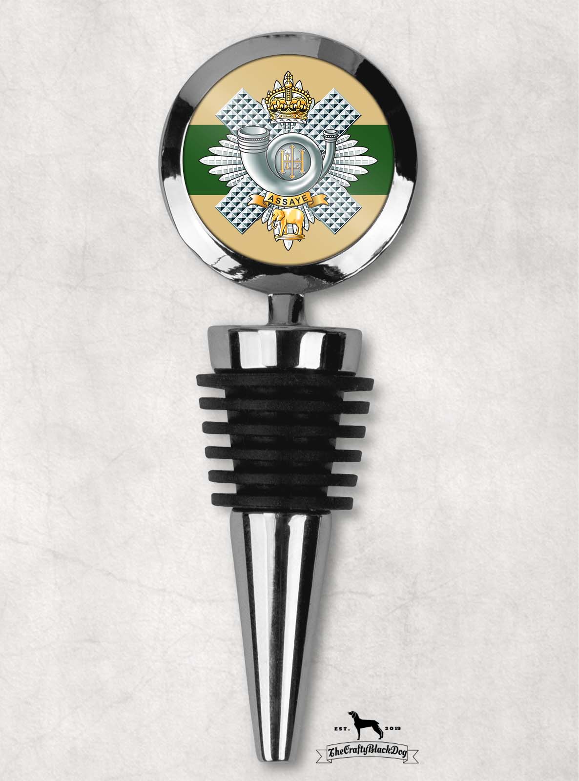 Highland Light Infantry - Wine Bottle Stopper