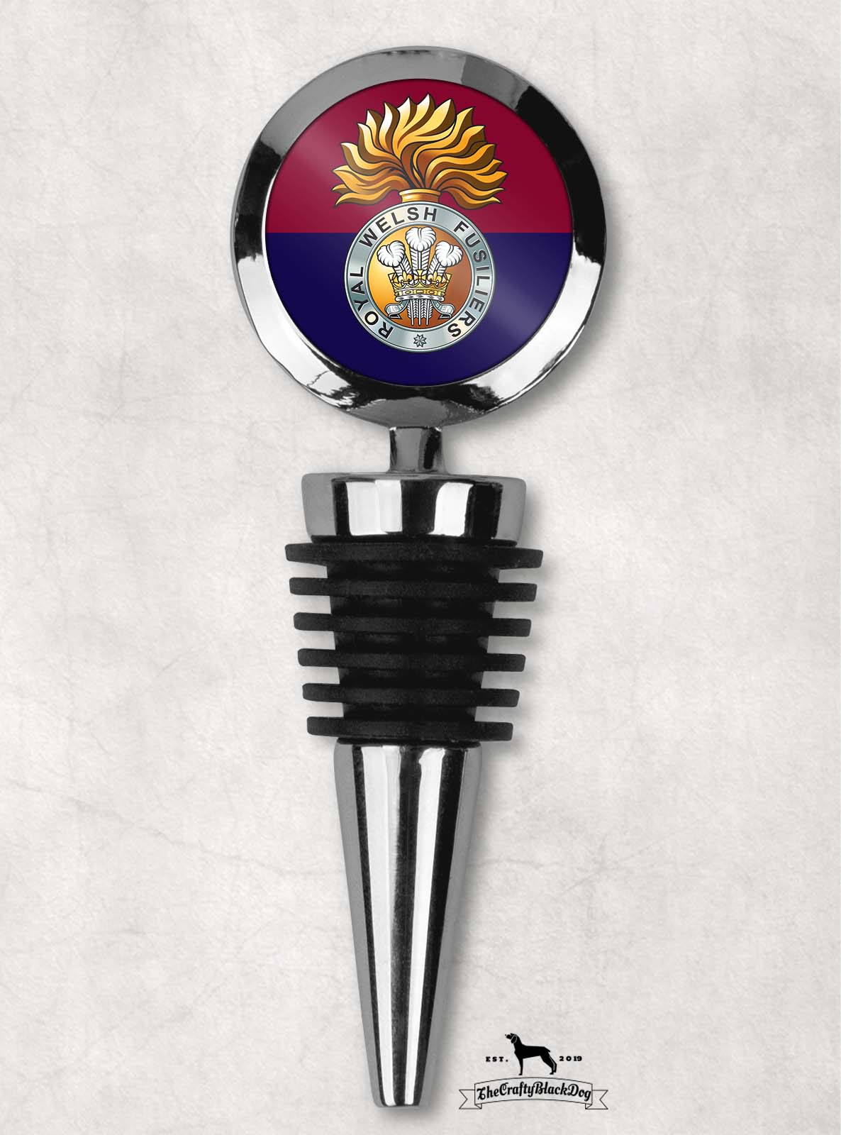 Royal Welsh Fusiliers - Wine Bottle Stopper