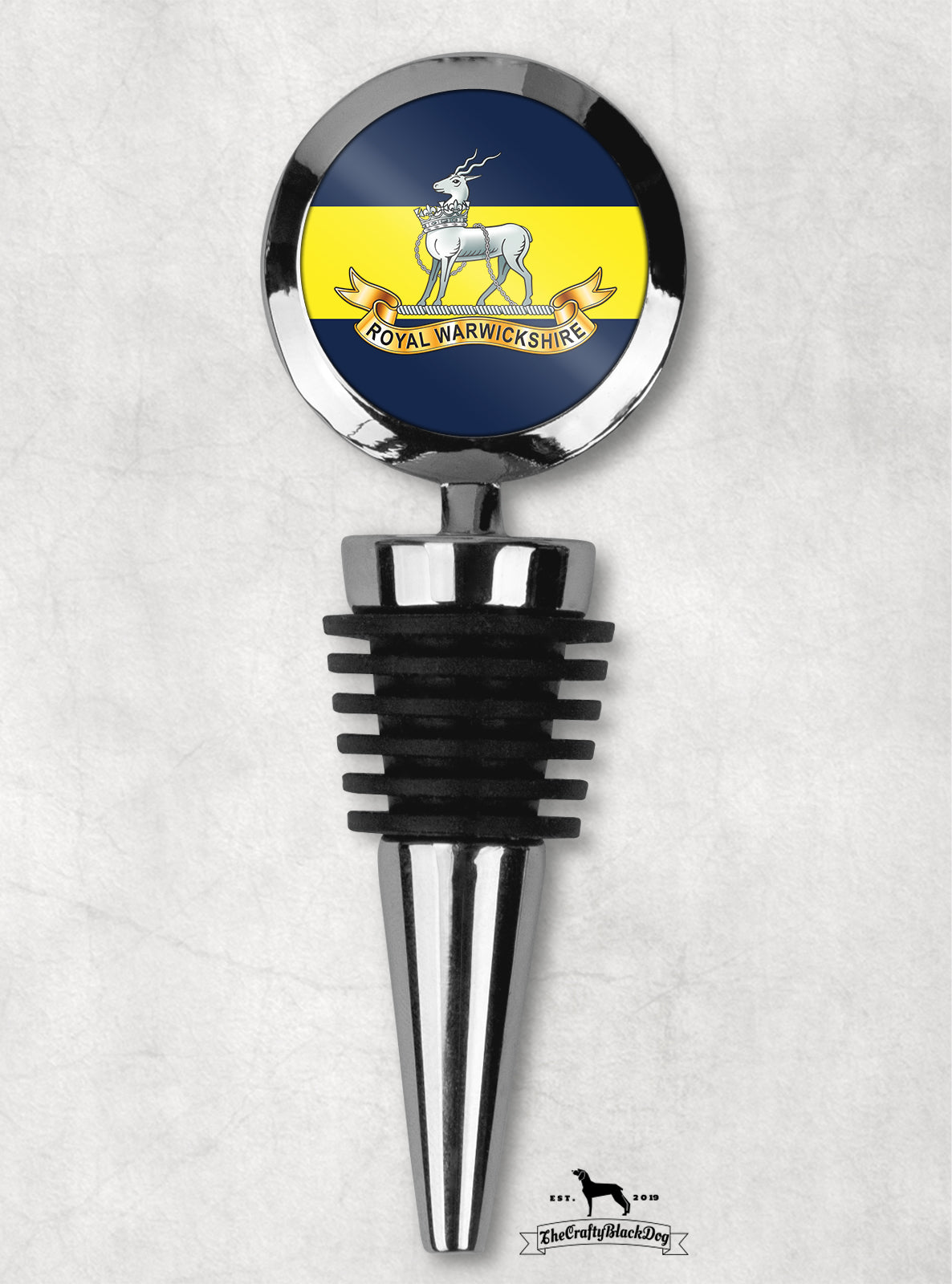 Royal Warwickshire Regiment - Wine Bottle Stopper
