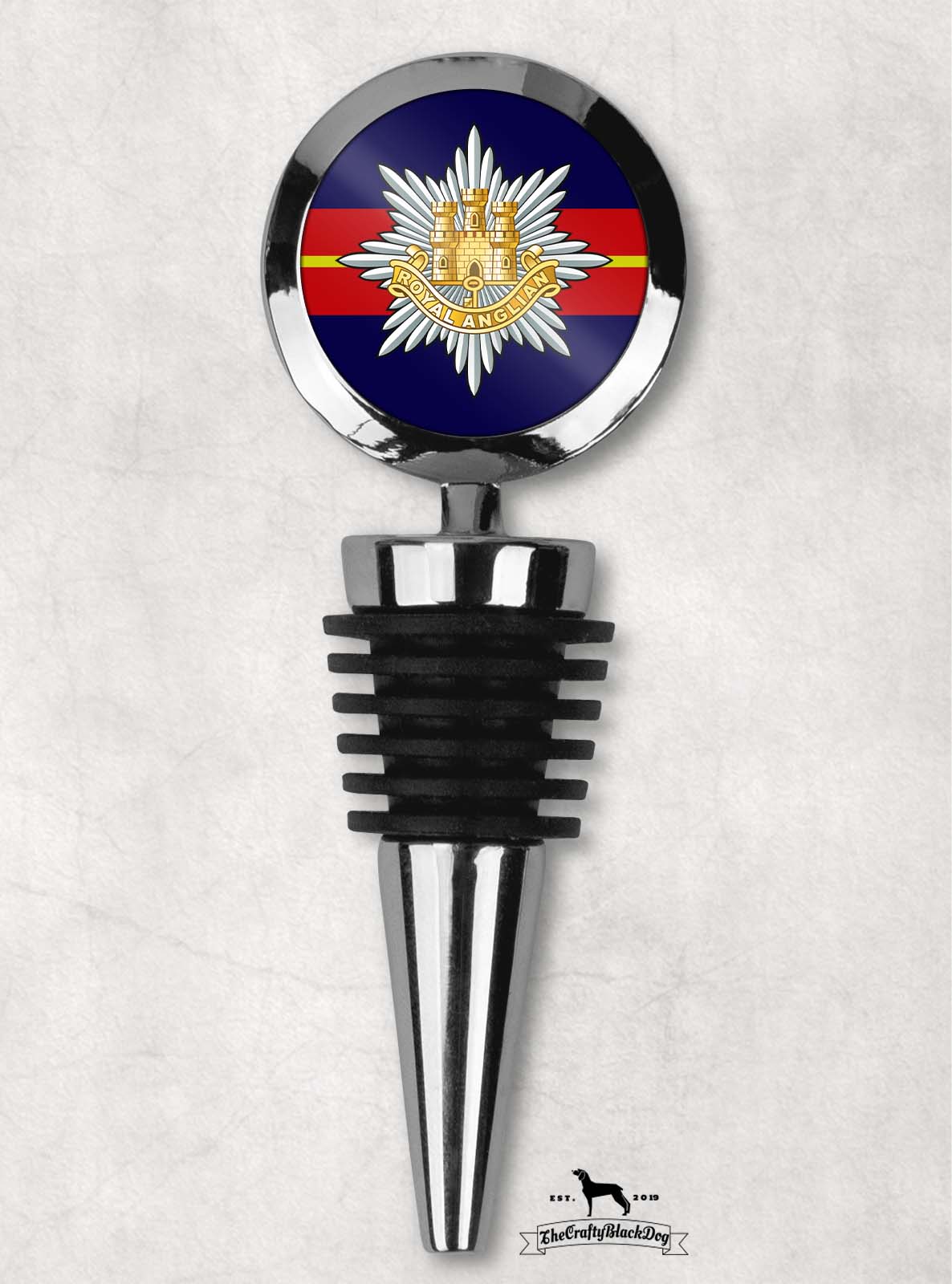 Royal Anglian Regiment - Wine Bottle Stopper
