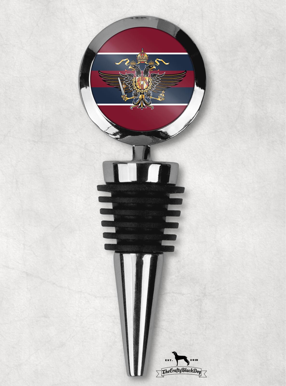 1st The Queen's Dragoon Guards - Wine Bottle Stopper