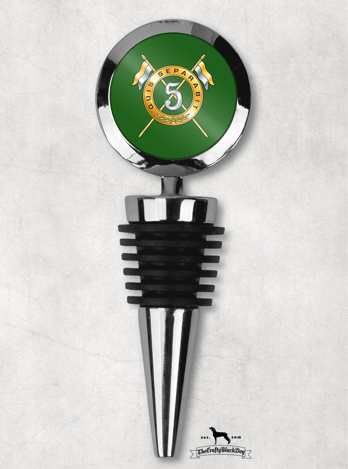5th Royal Irish Lancers - Wine Bottle Stopper