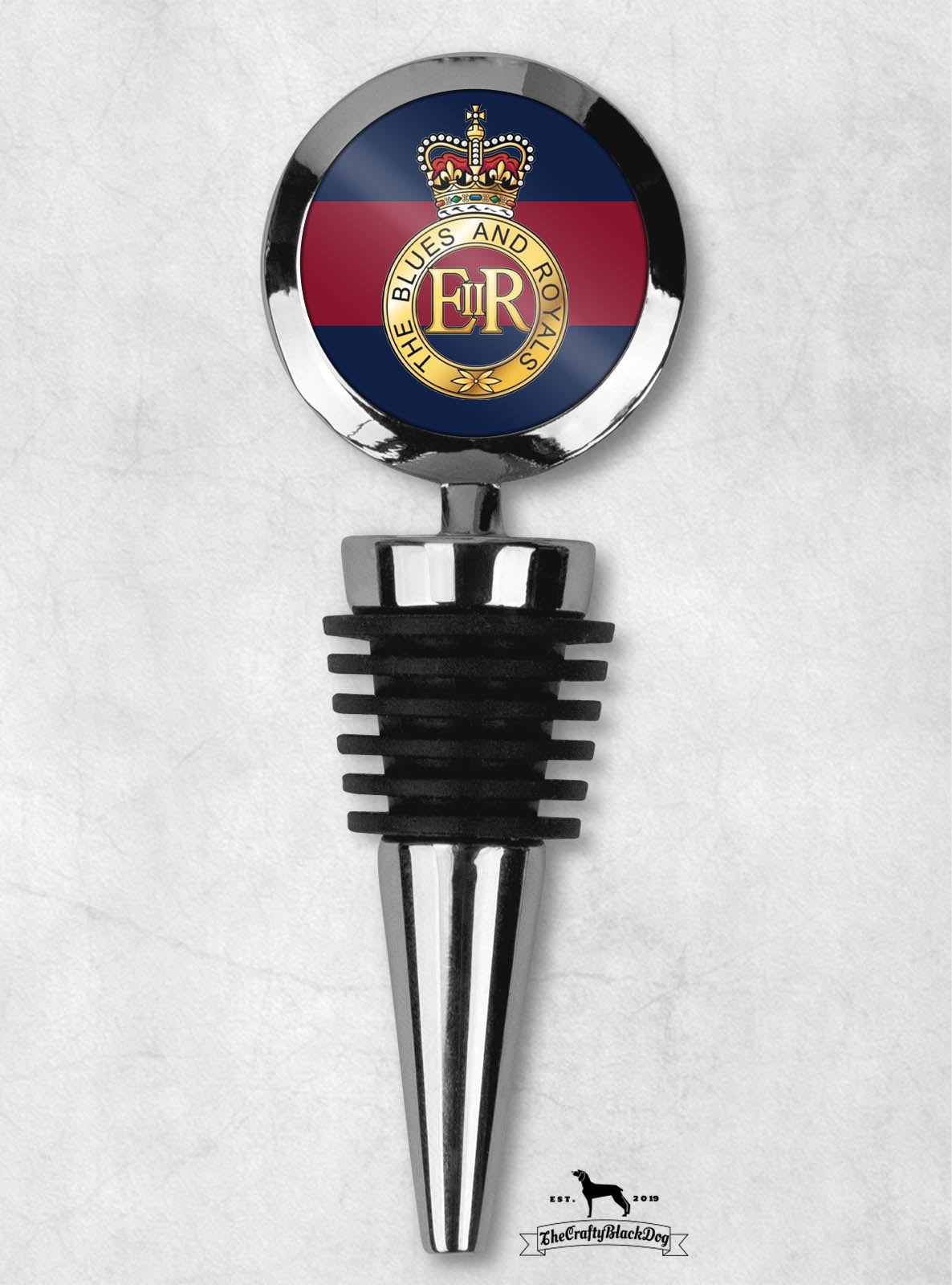 The Blues and Royals - Wine Bottle Stopper