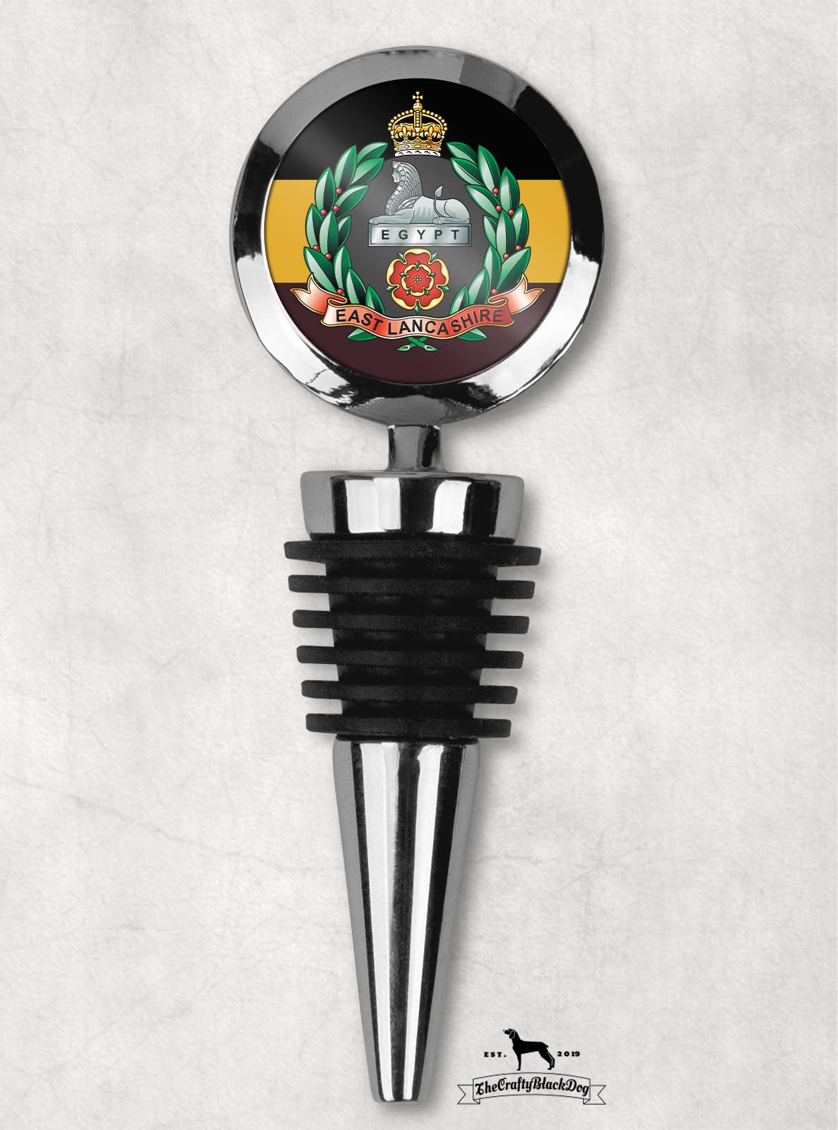East Lancashire Regiment - Wine Bottle Stopper