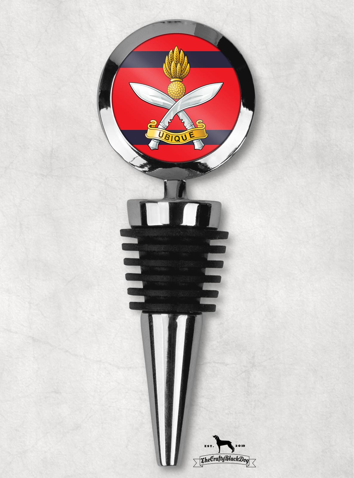 Queen's Gurkha Engineers - Wine Bottle Stopper