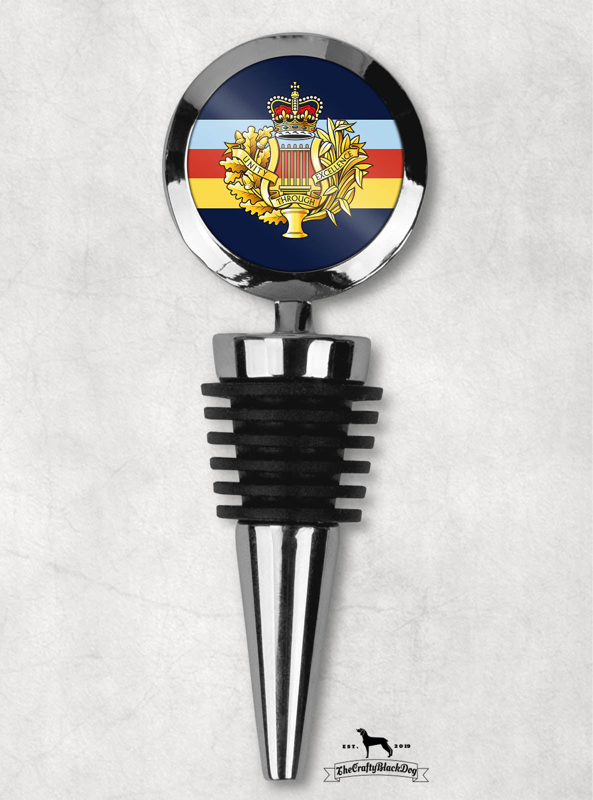 Royal Corps of Army Music - Wine Bottle Stopper
